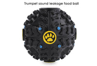 Trumpet Sound Leakage Food Ball Pet Shrieking Toy