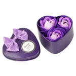 1 Metal Box 3PCS Heart Scented Bath Body Petal
