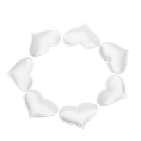 200/400PCS Fabric Heart Wedding Decor Flower Petal