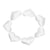200/400PCS Fabric Heart Wedding Decor Flower Petal