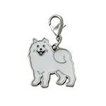 2016 Samoyed Dog Tag Pet doggy ID Enamel