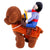 Lovely Riding Horse Dog Costume With Cowboy Hat