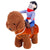 Lovely Riding Horse Dog Costume With Cowboy Hat
