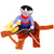 Lovely Riding Horse Dog Costume With Cowboy Hat