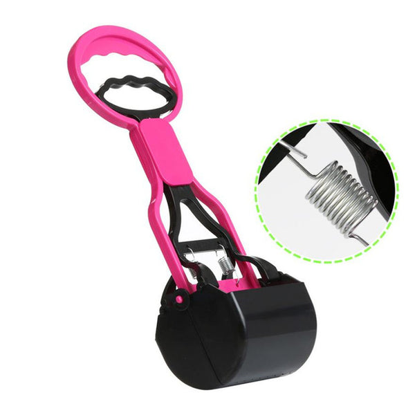 28CM Handle Walking Pet Dog Pooper Scooper Outdoor