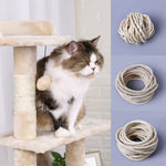 5M Natural Sisal Ropes of 4/6/8mm Diameter for