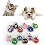 Anti-Lost Pet Dog Cat Name Address Label Tag Pet