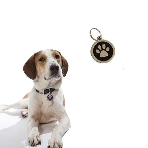 Anti-Lost Pet Dog Cat Name Address Label Tag Pet