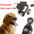 Black 4.5M Walking Pet Dog Traction Rope with Led