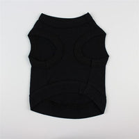 Black Cool KILLER Print Pet Cat dog Vest Shirt