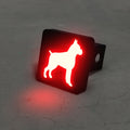 Boxer Silhouette LED Brake Hitch Cover