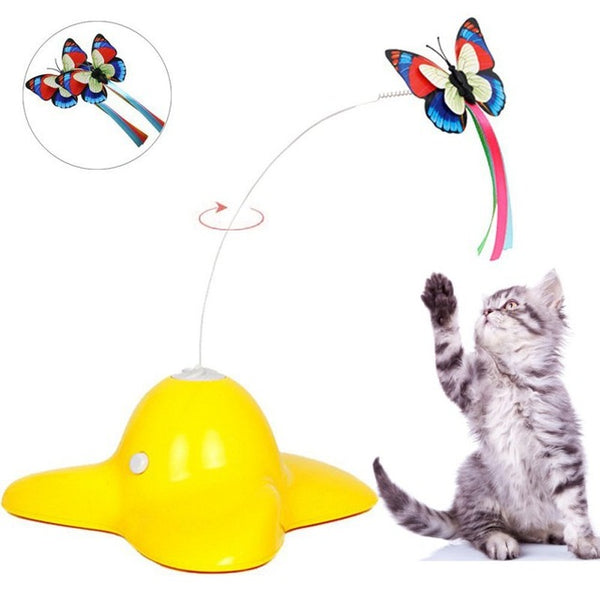 Cat Toys Interactive Spinning Teaser Creative