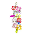Colorful Pet Parrot Swing Bite Toy Non Toxic