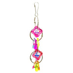 Colorful Pet Parrot Swing Bite Toy Non Toxic