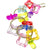 Colorful Pet Parrot Swing Bite Toy Non Toxic