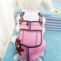 Cute Pet Cat Dog Vest Shirt Rompers Print Doggy