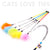 Kitten Cat Teaser Interactive Toy Rod with Bell