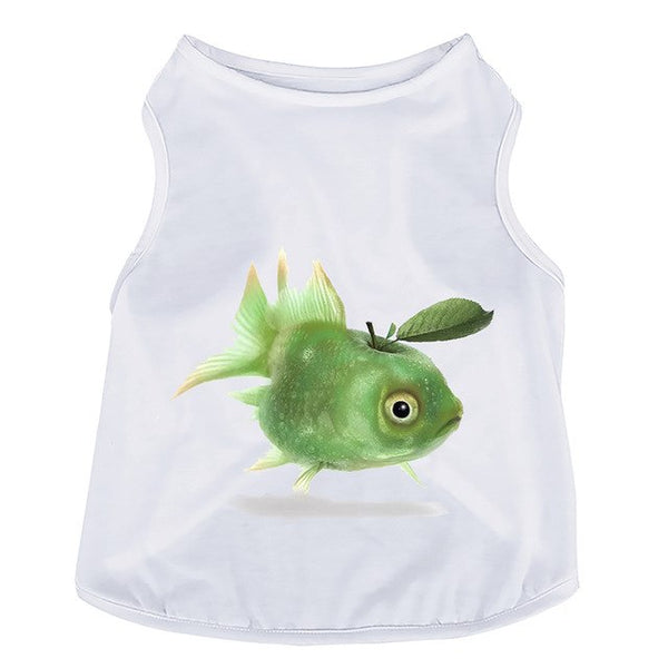 Magic Pet 3D Printing Cos-Play Dog Vest Cat Coat