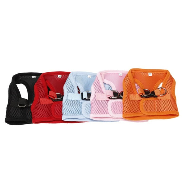Fashion Dog Vest Harness Leash XS::S::M::L::Xl