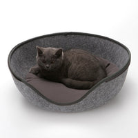 Pet Bed Cat Felt Beds Mats Sleeping Bag Zipper Fun