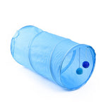 Pet Cat Tunnel Play Toys Crinkle With Ring Bell