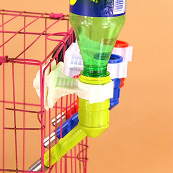 Stuck on pet cage Drink Easy Hanging Dog Pet Water