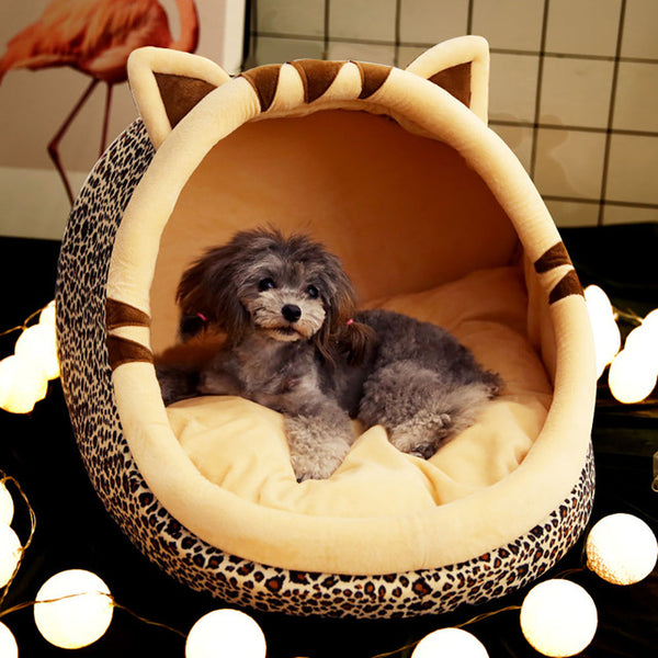 Warm Puppy House For Small Dog Cat Sleeping Soft