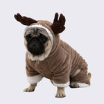Winter Warm Elk Turned Four Legs Clothes for Dog