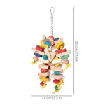 Wooden Pet Bird Swing Toys Parrot Toys Interesting