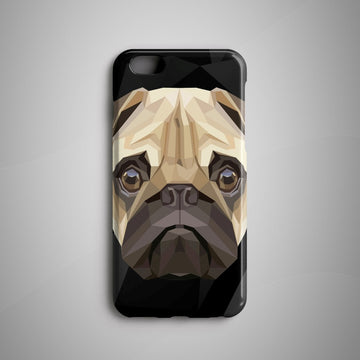 Geometric Pug iPhone 8 Case iPhone 8 Plus Case