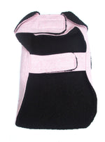 Pet Avenue Pink & Black Herringbone Dog Coats