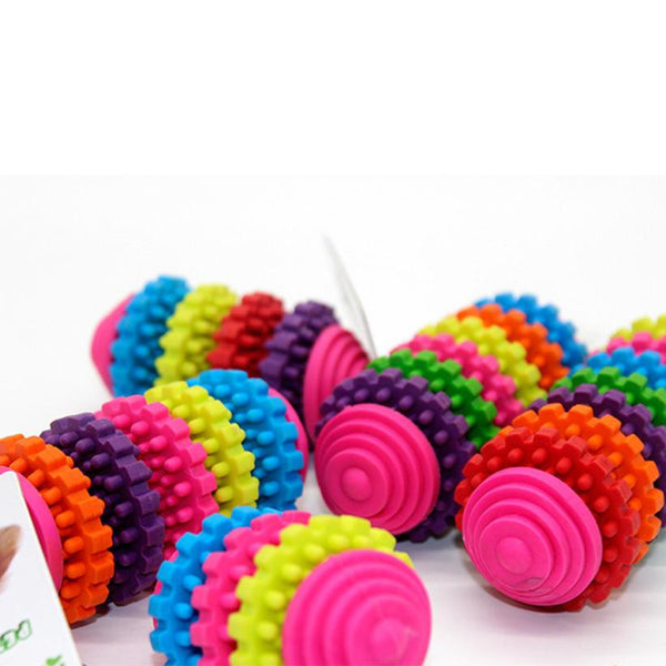 Pet Dog Puppy Rubber Dental Teeth Chew Bone Play Training Fetch Fun Toys -  - Molly Brands - Molly Brands
