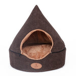 Pet Dog Bed Cat Tent Dog House All Seasons Bed for dogs Dirt-resistant Soft Yurt Bed with Double Sided Washable Cushion - Bedding - Molly Brands - Molly Brands