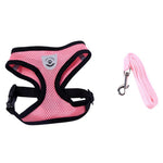 Pet Products Dog Harness With Leash Leads Dog-Collar Breathable Mesh Vest Pet accessories - Walking - Molly Brands - Molly Brands
