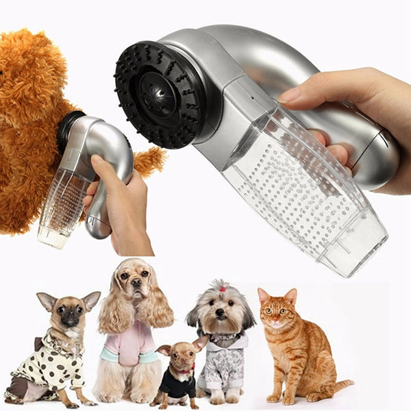Electric Cat Dog Pet Vacuum Fur Cleaner Hair Remover Puppy Trimmer Cat Grooming Tool Pets Dogs Beauty Pet Dog Accessories Dcpet