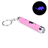 Creative Funny Pet LED Laser Toy Cat Laser Toy For Cats Laser Cat Pointer Pen Interactive Toy With Bright Animation Mouse Shadow - Toys - Molly Brands - Molly Brands