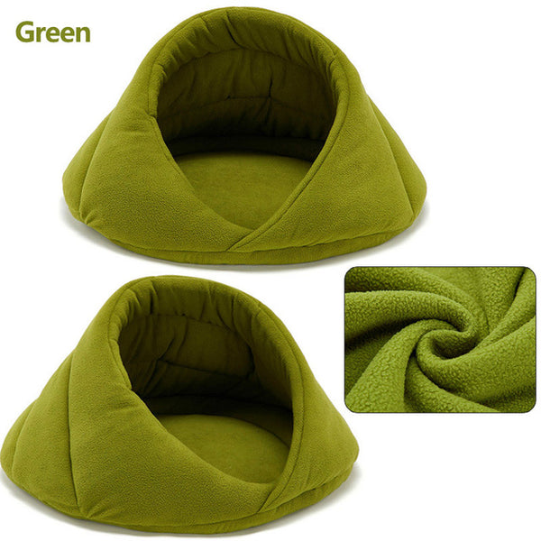 Winter Warm Dog Bed Pet Dog House Soft Suitable Fleece Cat Dog Bed House for Dog Cushion Cat Sleeping Bag Nest High Quality 10c4 - Bedding - Molly Brands - Molly Brands