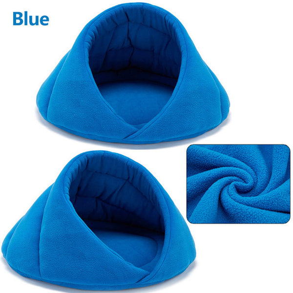 Winter Warm Dog Bed Pet Dog House Soft Suitable Fleece Cat Dog Bed House for Dog Cushion Cat Sleeping Bag Nest High Quality 10c4 - Bedding - Molly Brands - Molly Brands