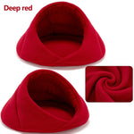 Winter Warm Dog Bed Pet Dog House Soft Suitable Fleece Cat Dog Bed House for Dog Cushion Cat Sleeping Bag Nest High Quality 10c4 - Bedding - Molly Brands - Molly Brands