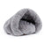 Warm Cat Sleeping Bags Pet Beds Half Cover Winter Nest Kitty House Cats Bed Brown 2 Size #K - Bedding - Molly Brands - Molly Brands